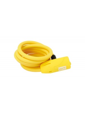 CONTEC Spiralkabelschloss NeoLoc SB-verpackt, Silikon-Cover, Ø 10mm, 150cm