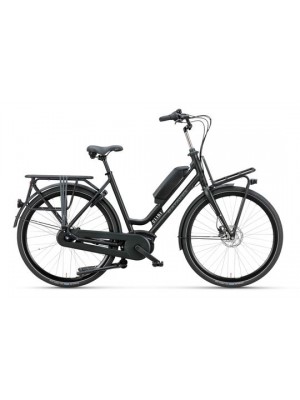 BATAVUS Quip Extra Cargo E-go plus, Zwart Mat