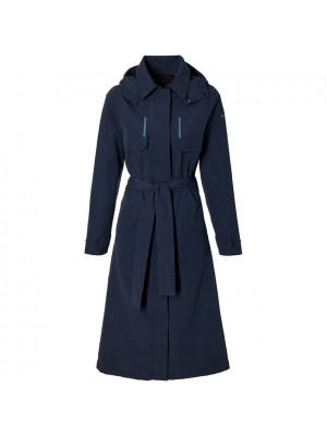 Basil trenchcoat Mosse dames Night Blue XL